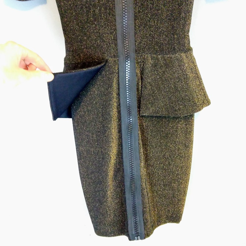 Brian Lichtenberg Freakum Dress Y2K indie sleaze electroclash XS - Picture 6 of 10